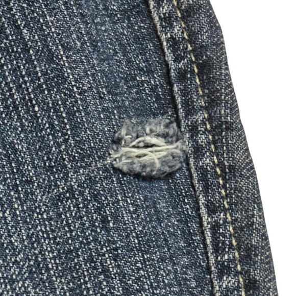 Levi Strauss & Co. Mid Rise Straight Leg Jeans Dark Wash‎ Denim 16M - Picture 11 of 16